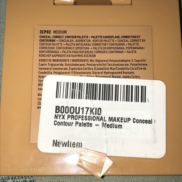 NYX corrector, concealer and contour palette. Make-up. - Picture 2 of 4